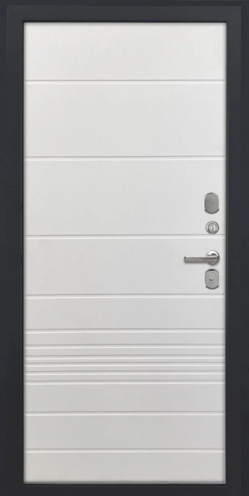 Входная дверь ДвериПРО Аура ФЛ-700 (10мм, Ясень белый) DPRO227694 внутренняя сторона